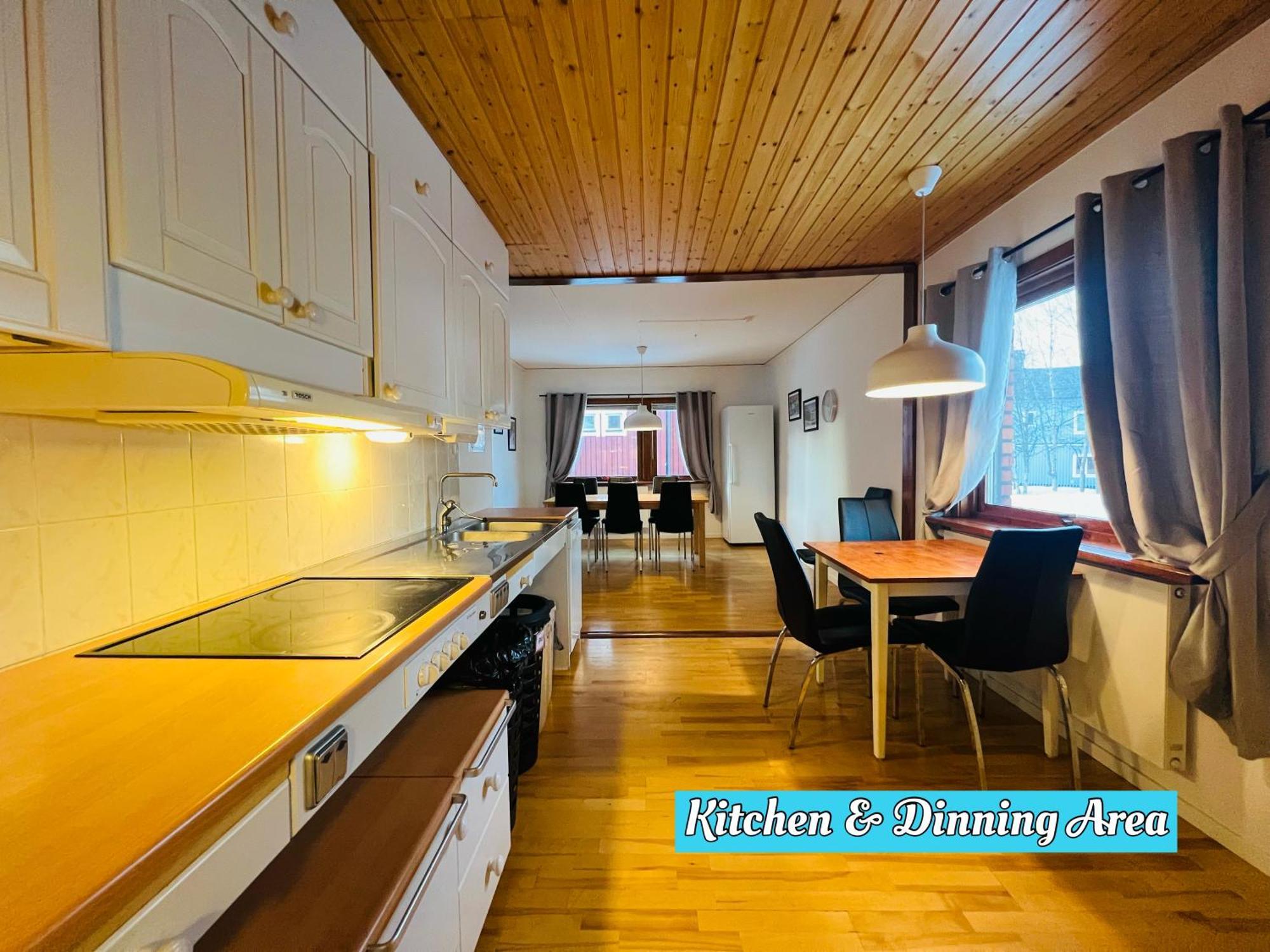 Kiruna Accommodation Laeraregatan 19B Kültér fotó